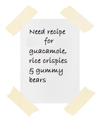 recipe sign